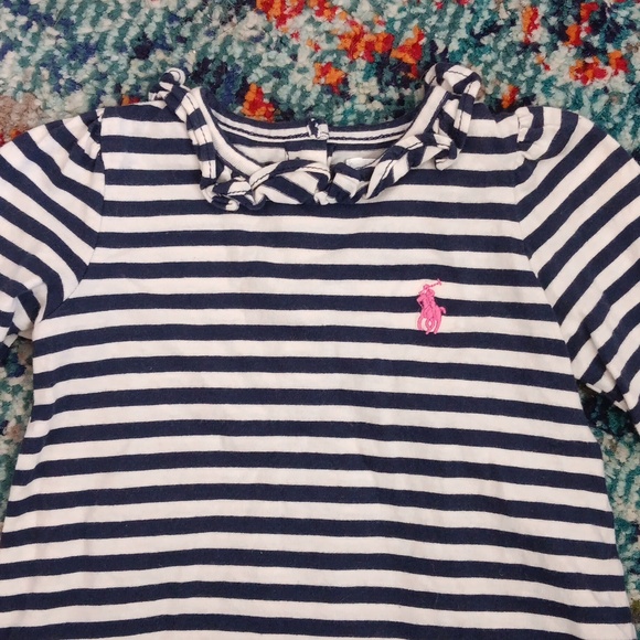 Ralph Lauren striped dress with bloomers - Picture 2 of 3